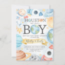 Search for space baby boy shower invitations Its a boy