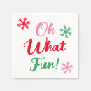 Search for modern christmas napkins Script