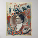 Recherche de magician posters Harry houdini