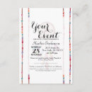 Search for native american indian invitations Boho