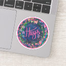 Search for hugs kisses stickers Floral