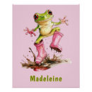 Recherche de grenouille mignonne posters Pour enfants