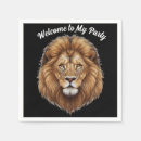 Recherche de majestueux serviettes Lion