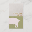Recherche de porcs roses cartes visite Porc rose
