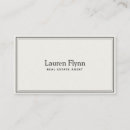 Recherche de luxury realtor business cards Courtier