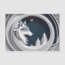 Recherche de wolf tissue paper Imaginaire