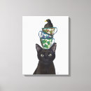 Search for teacup canvas prints Black cats