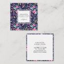 Search for blue butterfly business cards Glitter