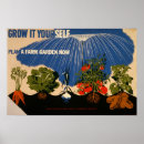 Search for vintage garden posters Plant