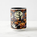 Search for autumn tree mugs Pumpkin