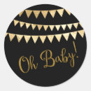 Recherche de oh autocollants Baby shower neutre