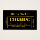 Recherche de drink invitations Billet de boisson