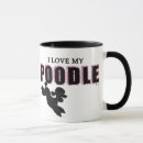 Search for black poodle mugs Pets
