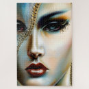 Recherche de mystérieux puzzles Femme