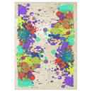 Search for paint splatter tablecloths Ink