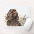 Recherche de chien papillon tapis souris Mignon