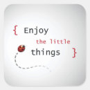Search for enjoy the little things stickers Inspirational