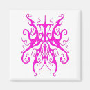 Recherche de dessin trait magnets Motif tribal