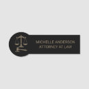 Search for lawyer name tags Attorney at law