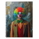 Recherche de clowns papeterie Effrayant