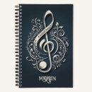 Search for music notebooks Clef