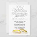Search for 5th year anniversary invitations Twenty fifth