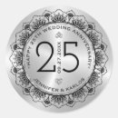 Search for silver lace stickers Anniversary
