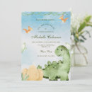 Recherche de dinosaure baby shower invitations Triceratops