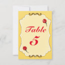 Search for rose table cards Gold