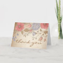 Search for red lily thank you cards Vintage