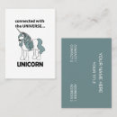 Search for unicorn business cards Trendy