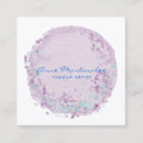 Search for blue circle business cards Purple