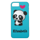Search for cute panda bear iphone cases Black and white