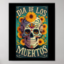 Search for day of the dead posters Skull