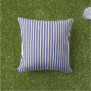 Recherche de rayures bleues et blanches coussins Toute personne