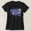 Recherche de vintage art tshirts Nuit étoilée