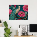 Search for peacock posters Floral
