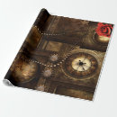 Search for steampunk wrapping paper Roses
