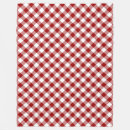 Recherche de rouge et blanc couvertures plaids En vichy