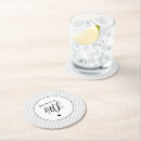 Search for 40th birthday coasters Black and white