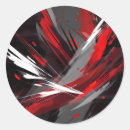 Search for red grey stickers Abstract