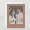 Search for mocha wedding invitations Minimalist
