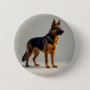 Search for police dog buttons German shepherd