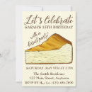 Search for dessert party invitations Cheesecake