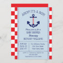 Search for anchor baby boy shower invitations Coastal