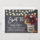 Search for chalkboard sweet 16 invitations Country