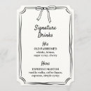 Search for drink tickets for of day of stationery Elegant