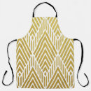 Search for gold geometric aprons Retro