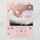 Search for pink and grey christening invitations Daughter