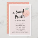 Search for peach and pink baby shower invitations Mother to be